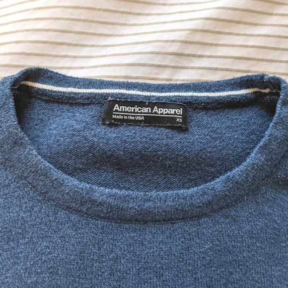GUC Vintage American Apparel Cotton Sweater - Picture 4 of 8